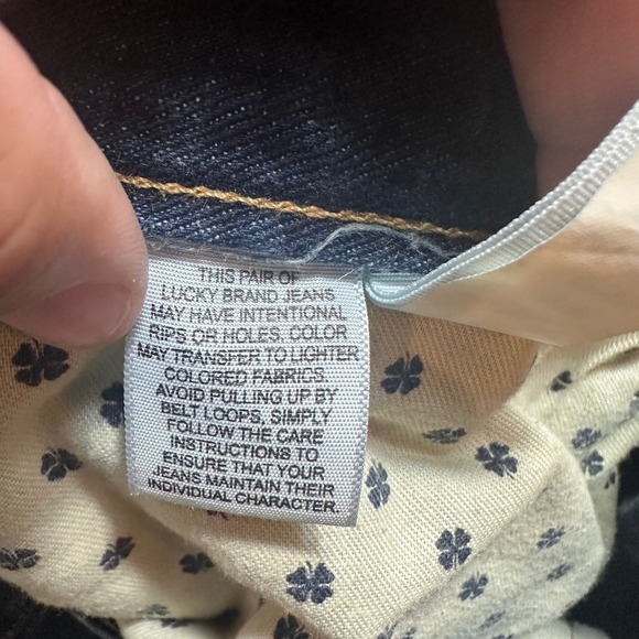 Lucky Brand 361 Vintage Straight‎ Jeans Mens Size 33x30 Denim Cotton - Picture 5 of 13